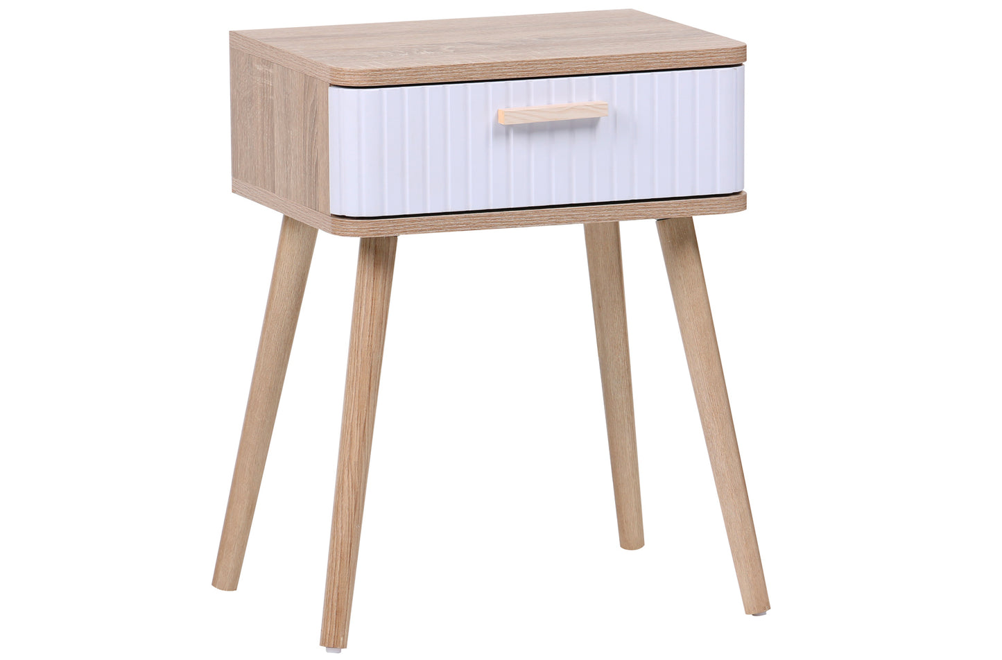 Mesita Roble 1 cajon