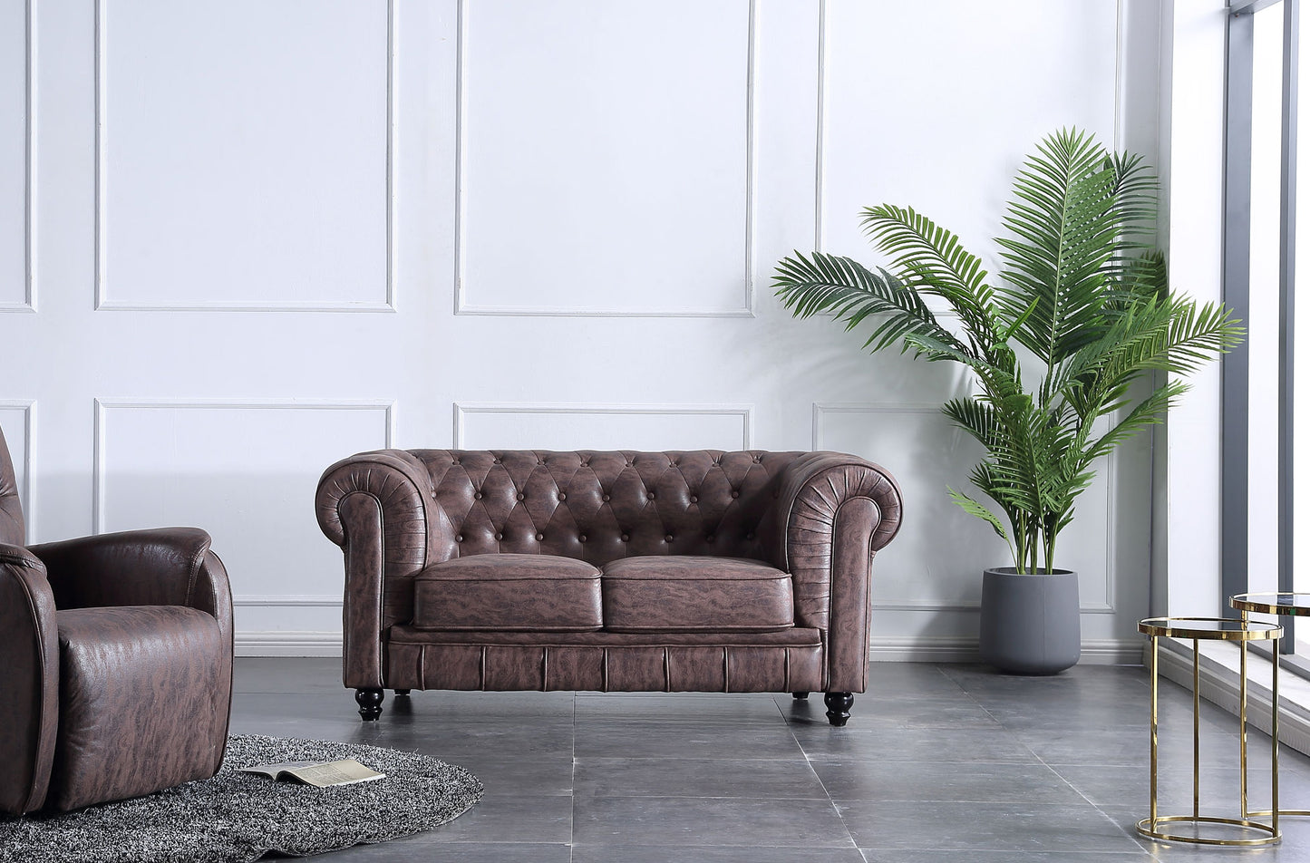 SOFÁ CHESTERFIELD 2 PLAZAS